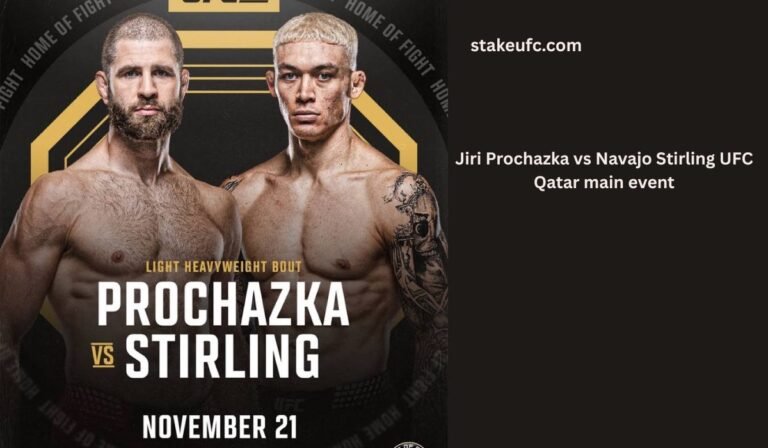 Jiri Prochazka vs Navajo Stirling